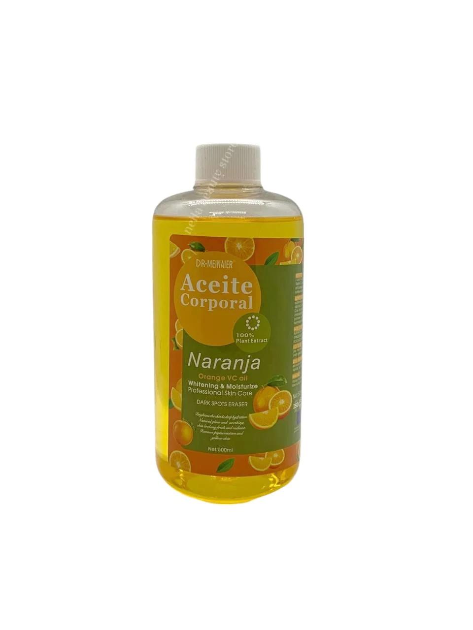 Dr.Meinaier Naranja Orange VC Brightening Dark Spots Eraser Oil - 500Ml