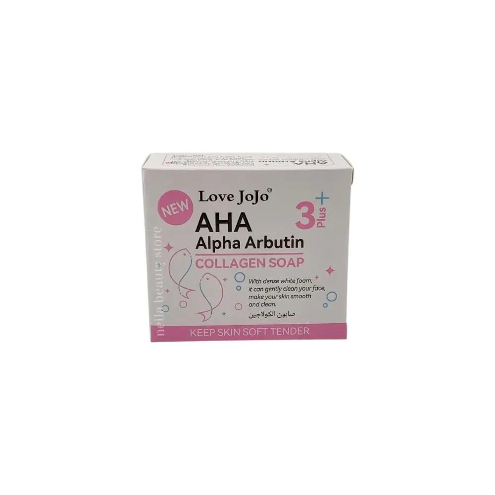 Love JoJo AHA 3Plus Alpha Arbutin Collagen Soap