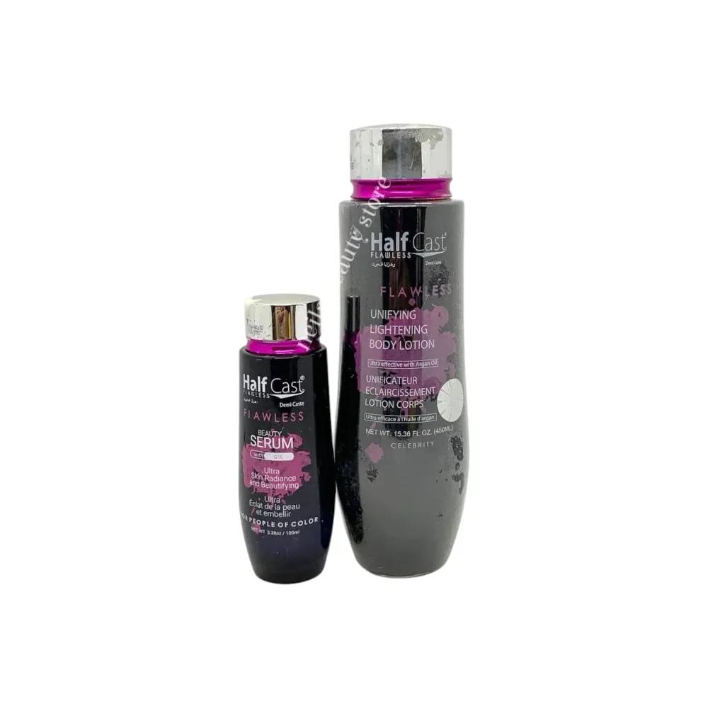 Half Cast Flawless Unifying Body Brightening Body Combo