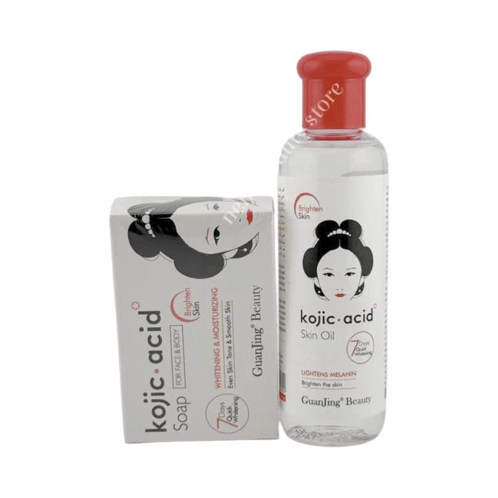 Kojic Acid Skin Oil Skin Brightening Combo