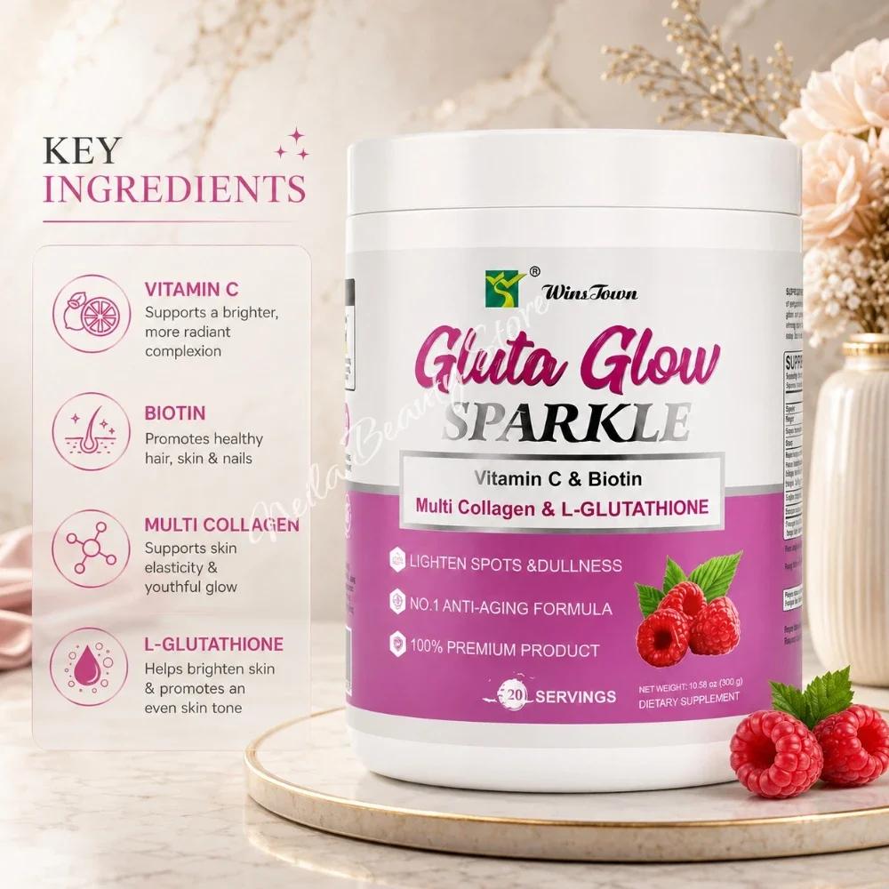 Wins Town Gluta Glow Sparkle Multi Collagen And L-Glutathione