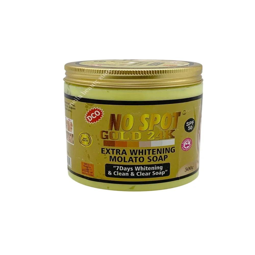No Spot Gold 24K Extra Brightening Molato Clean And Clear Soap - 500Grm