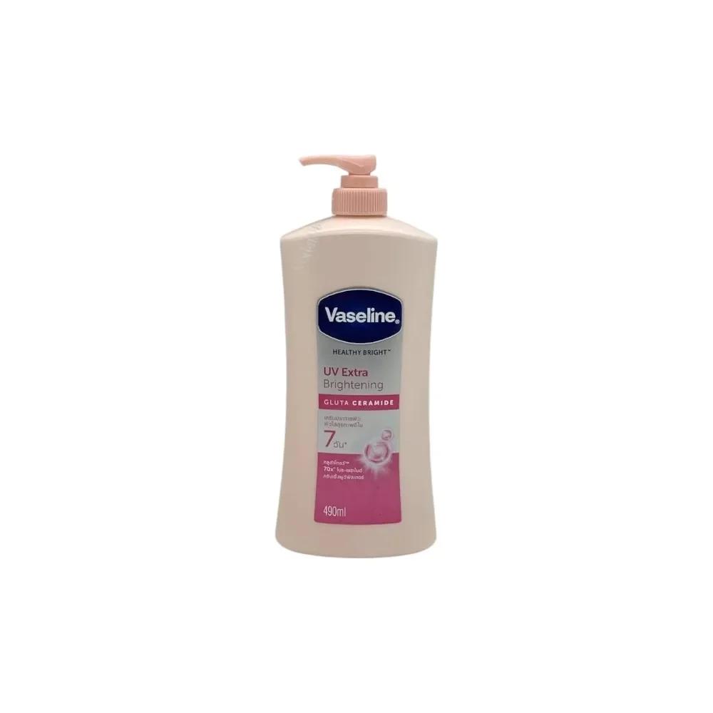 Vaseline UV Extra Brightening Gluta Ceramide Body Lotion - 490Ml