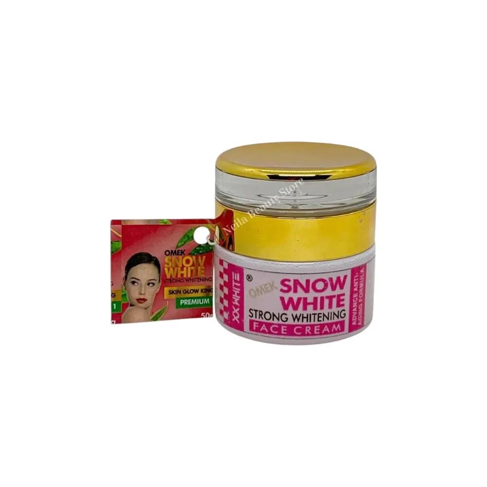 Omek Snow White Strong Face Cream - 50Grm