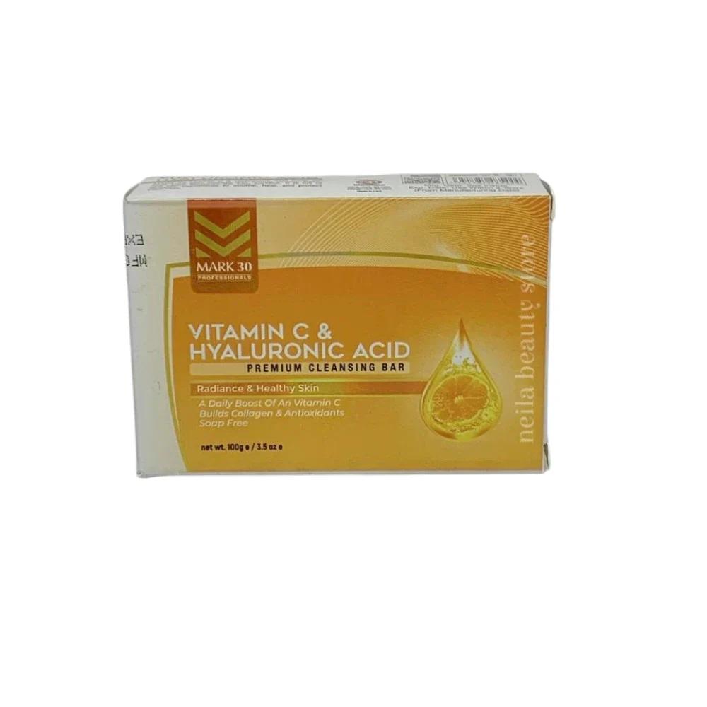 Mark30 Vitamin C & Hyaluronic Premium Cleansing Bar -100Grm