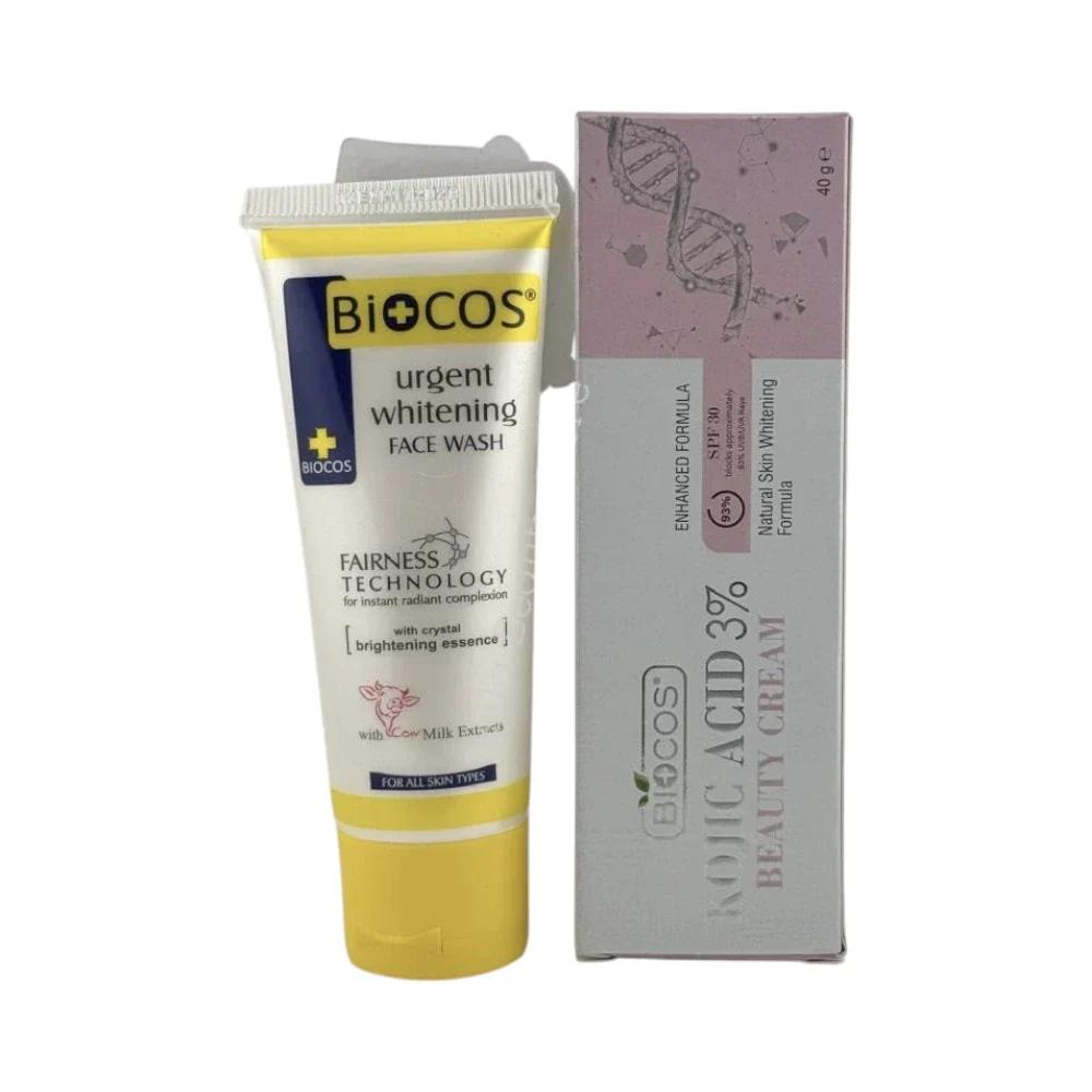 Biocos Kojic Acid 3% Beauty Cream Combo