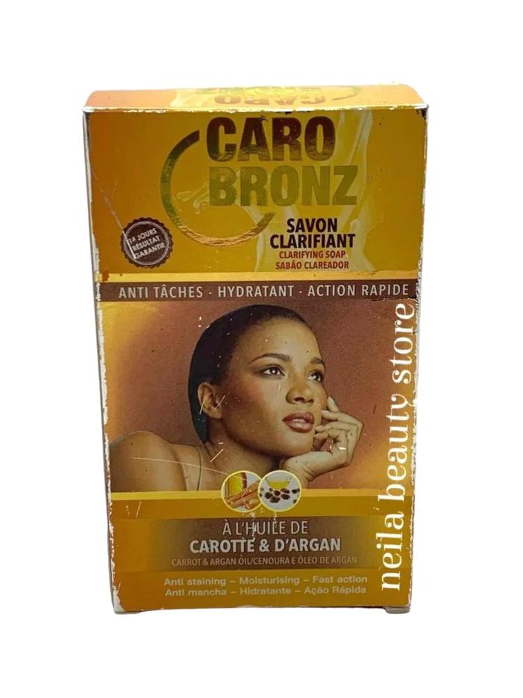 Caro Bronz Clarifying Soap With Carrot And Argan Oil - 250Grm