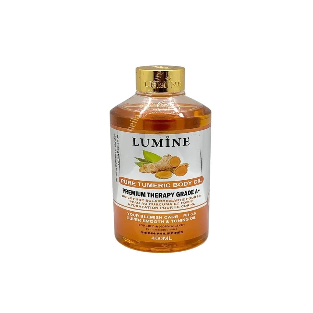 Lumine Pure Turmeric Premium Therapy Grade A+ Body Glow Oil - 400Ml