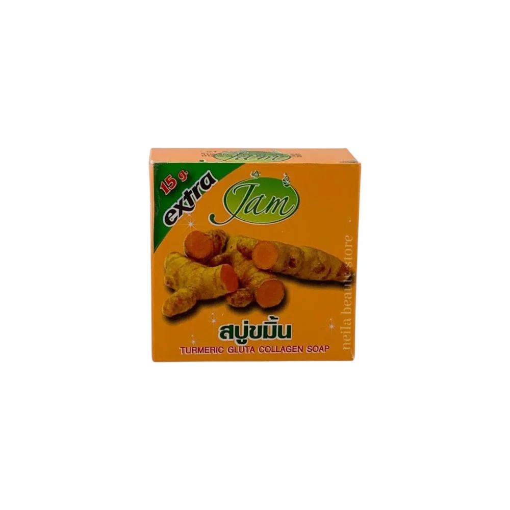 Jam Turmeric,Gluta, Collagen Soap - 65Grm