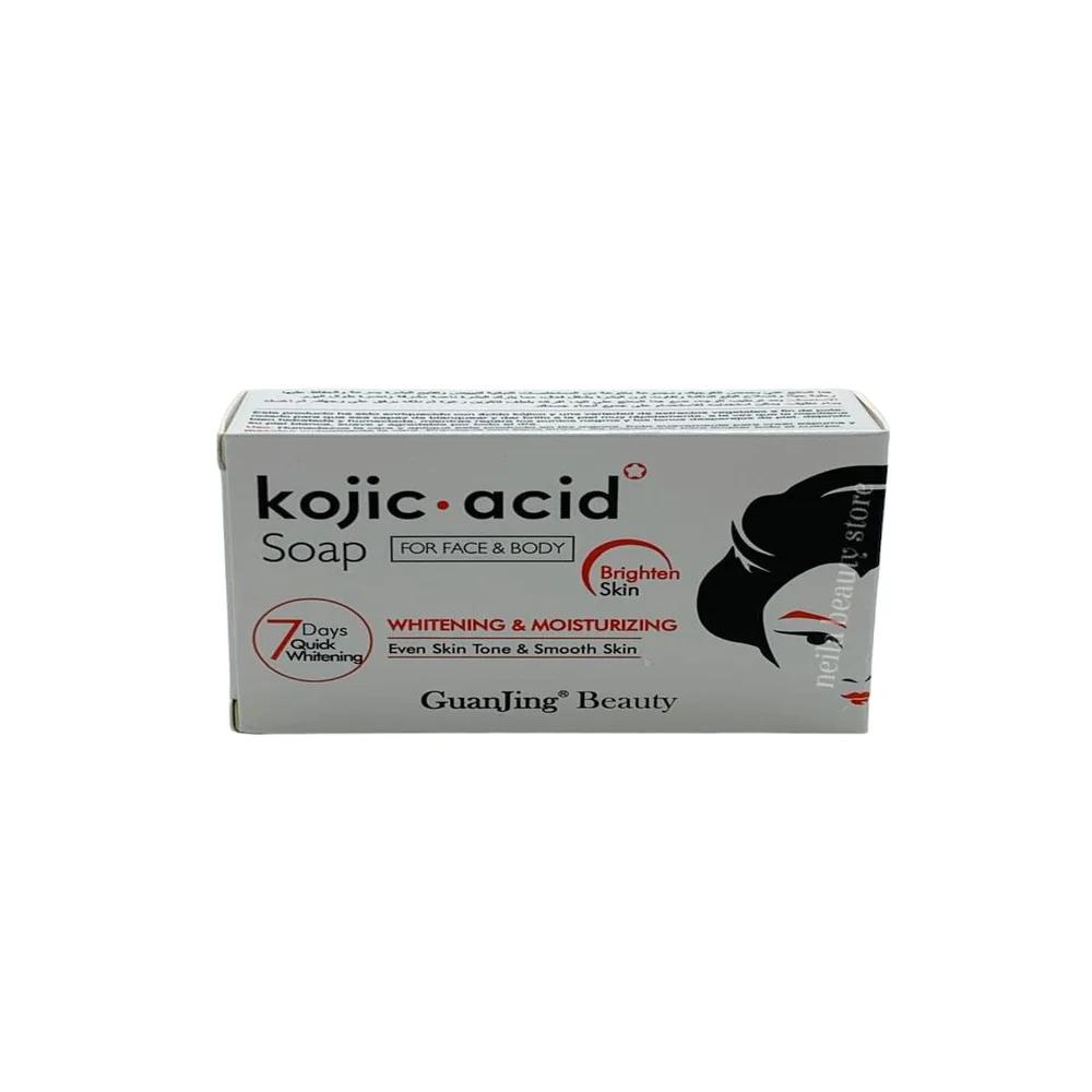 Guanjing Kojic Acid Brightening Moisturising Soap - 120Grm