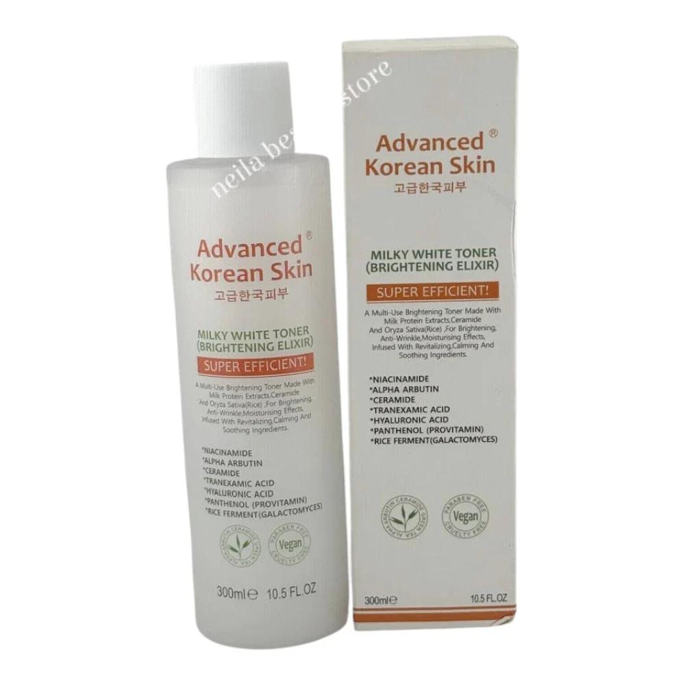 Advanced Korean Skin Milky White Brightening Elixir Toner 300ml