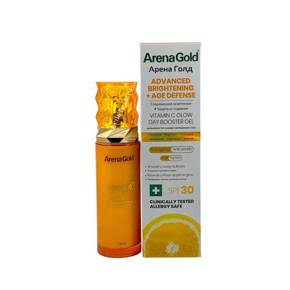 Arena Gold Advanced Brightening+age Defense Vitamin C Glow Day Booster Gel - 100Ml