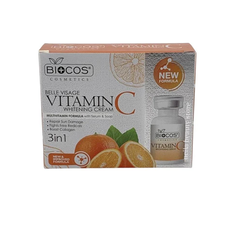 Biocos Belle Visage Vitamin C 3In1 Brightening Cream