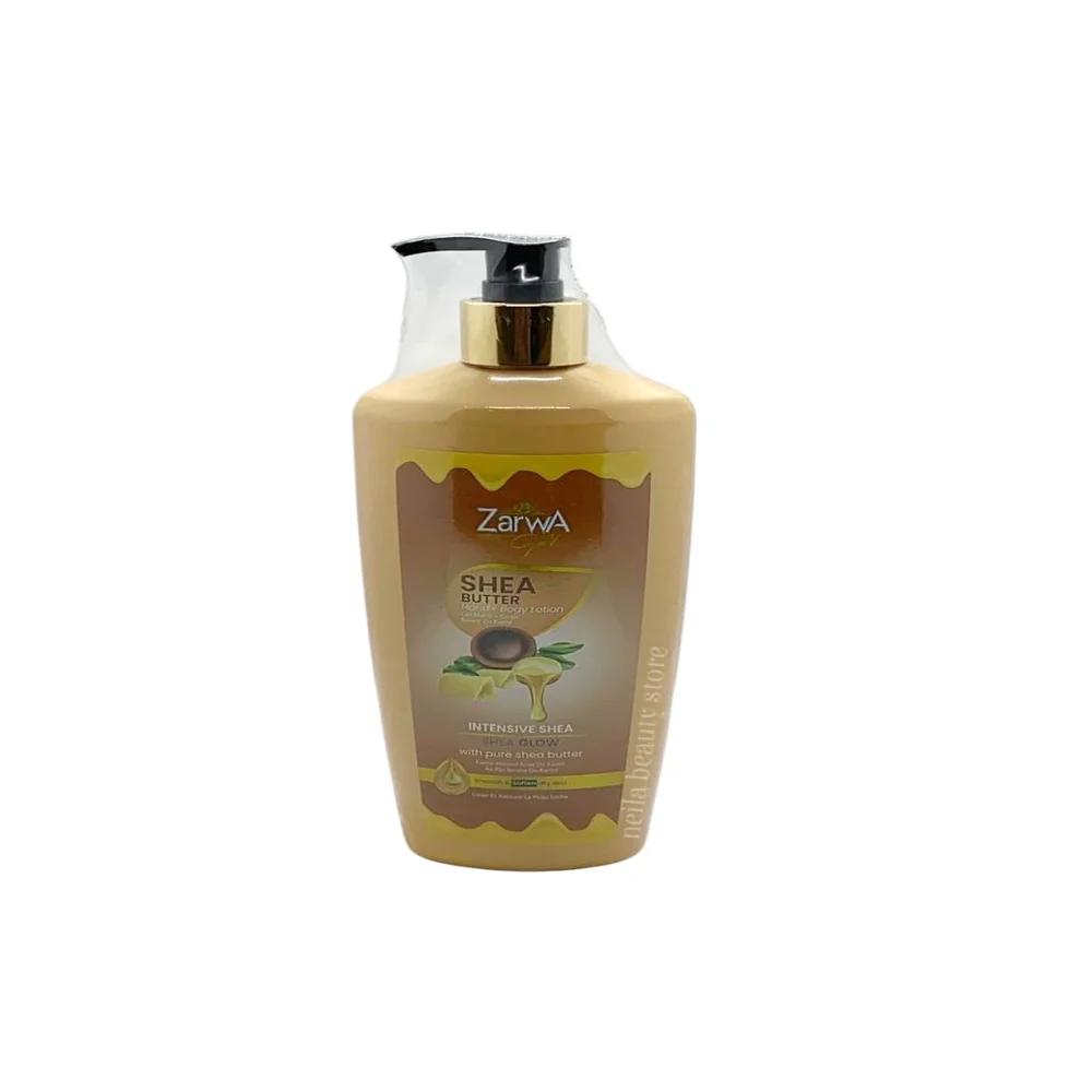 Zarwa Shea Butter, Intensive Shea Glow Hand And Body Lotion - 400Ml