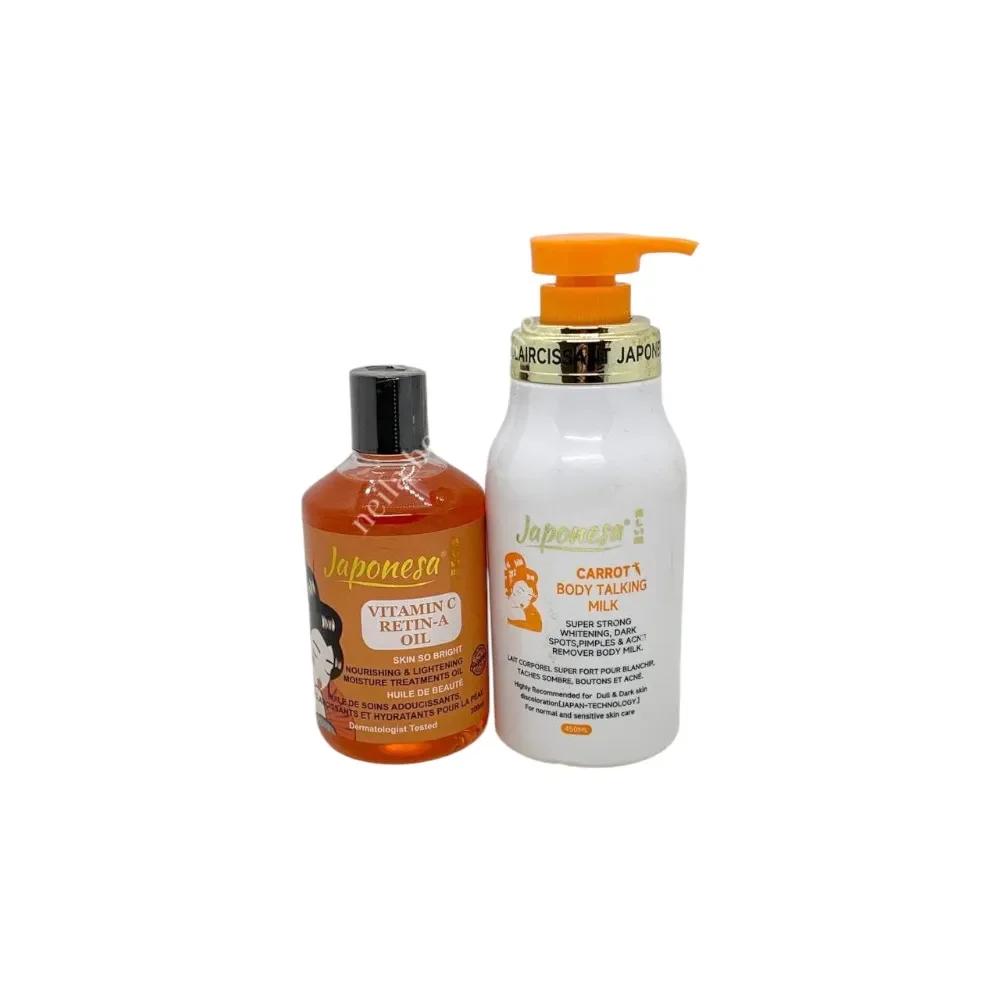 Japonesa Carrot , Vitamin C Retin-A Anti-Spots Combo