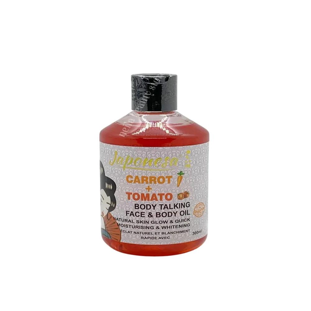 Japonesa Carrot +Tomato Natural Glow Body Talking Oil - 300Ml