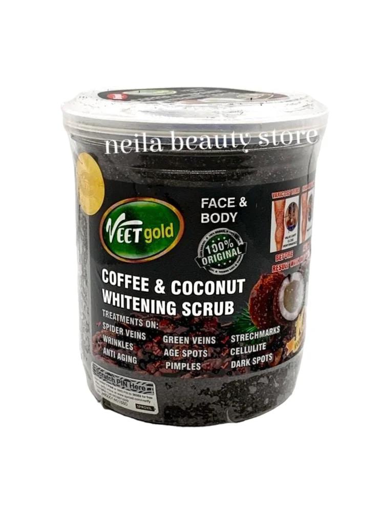 Veetgold Coffee And Coconut Scrub - 450Grm