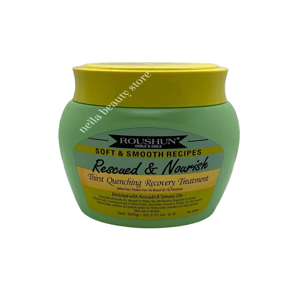 Roushun Rescued And Nourish Thirst Quenching Recovery Treatment For Curls And Coils - 600Grm