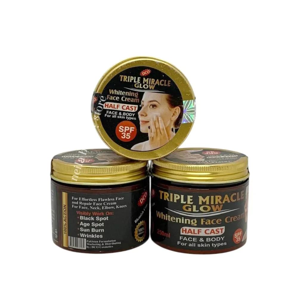 Triple Miracle Glow Half Cast Face Cream SPF35 - 250Ml