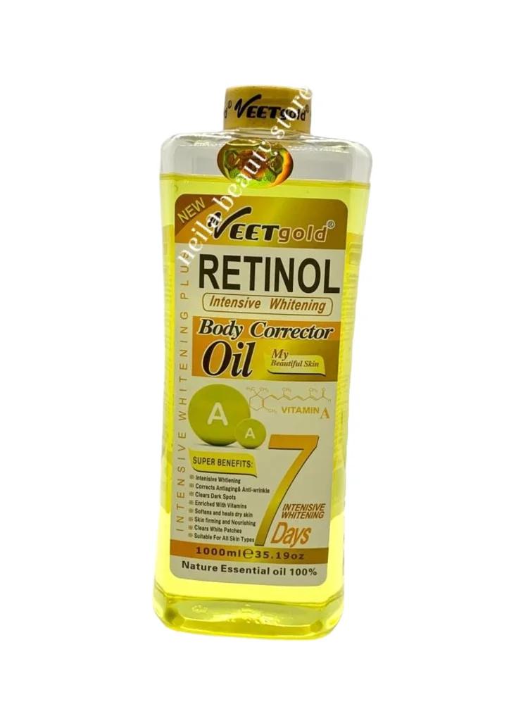 Veetgold Retinol Body Corrector Oil - 1000Ml