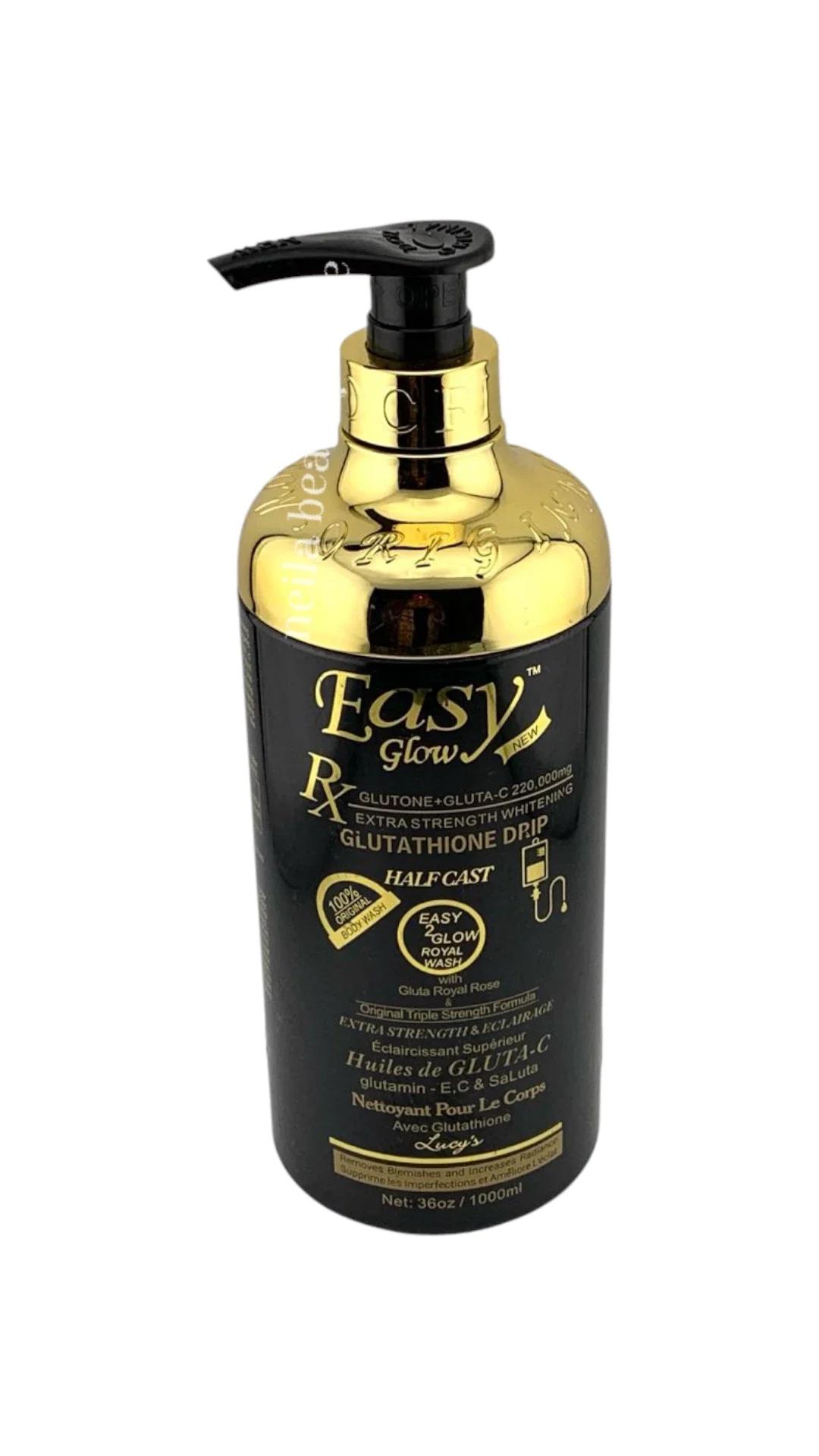 Easy Glow Glutathione Drip Half Cast Extra Strength Brightening Shower Gel - 1000Ml