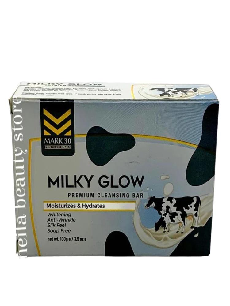 Mark30 Milky Glow Premium Cleansing Bar - 100Grm