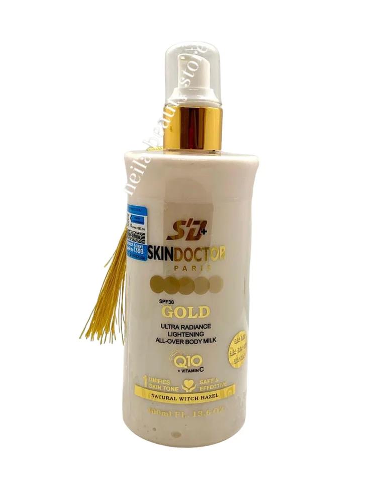 Skin Doctor Paris Gold Ultra Radiance SPF30 Brightening Body Milk - 400Ml
