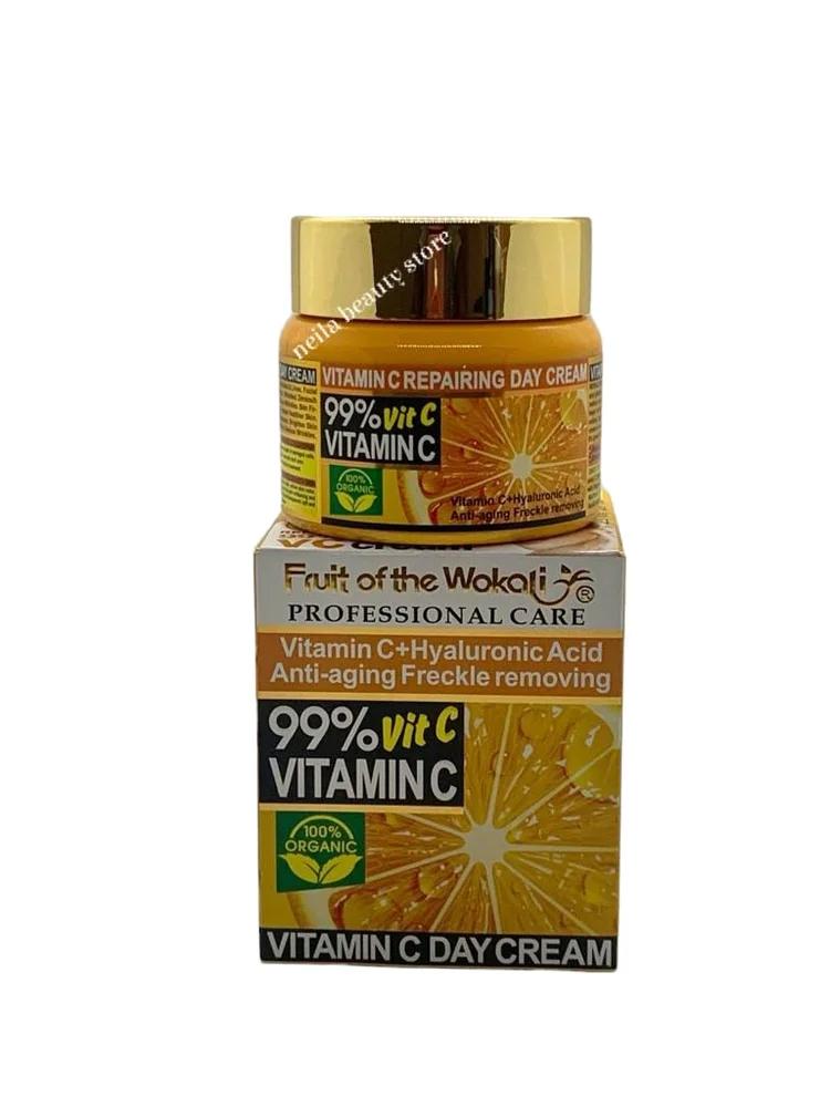 Fruit of Wokali Vitamin C And Hyaluronic Acid Day Cream - 50Grm