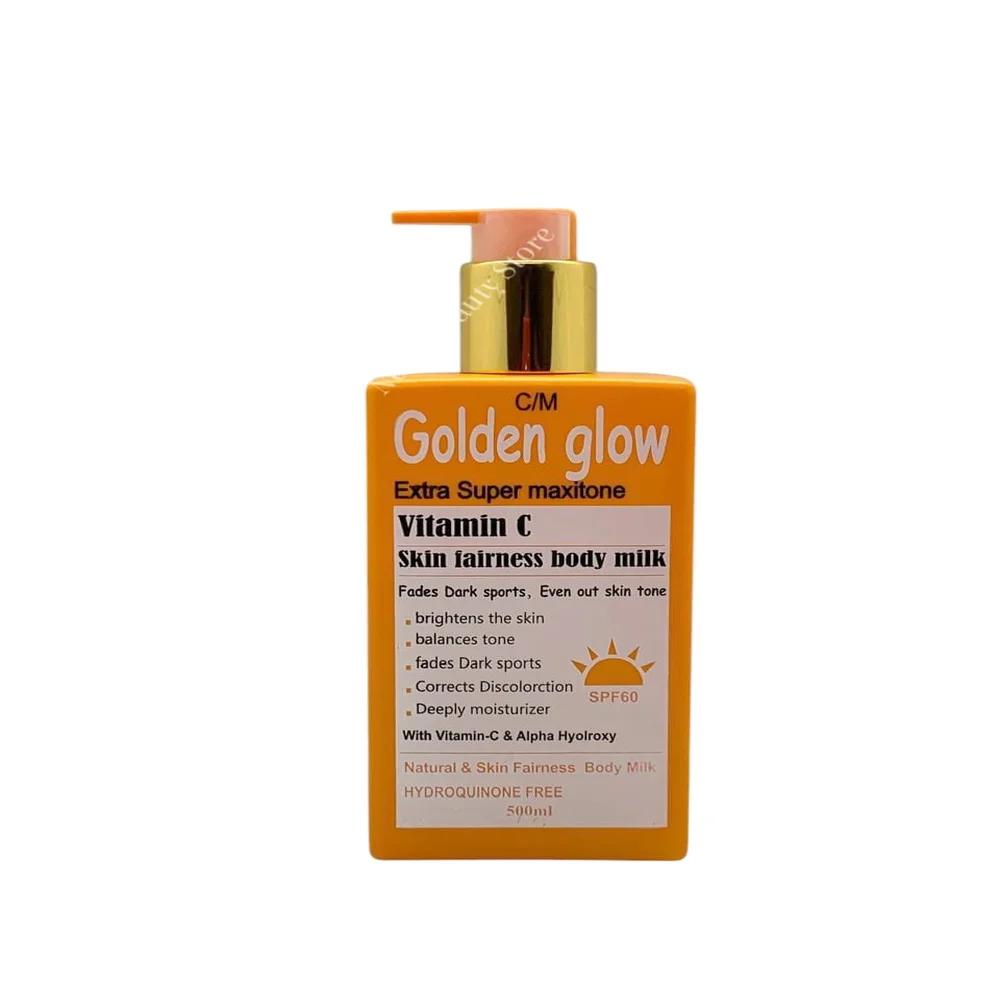Golden Glow Extra Super MaxiTone Vitamin C Skin Fairness Body Milk - 500Ml