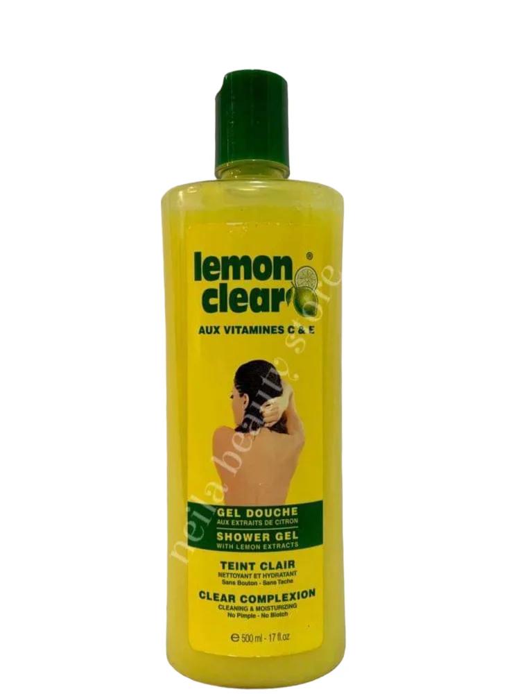 Lemon Clear Shower Gel With Vitamin C And E - 500Ml