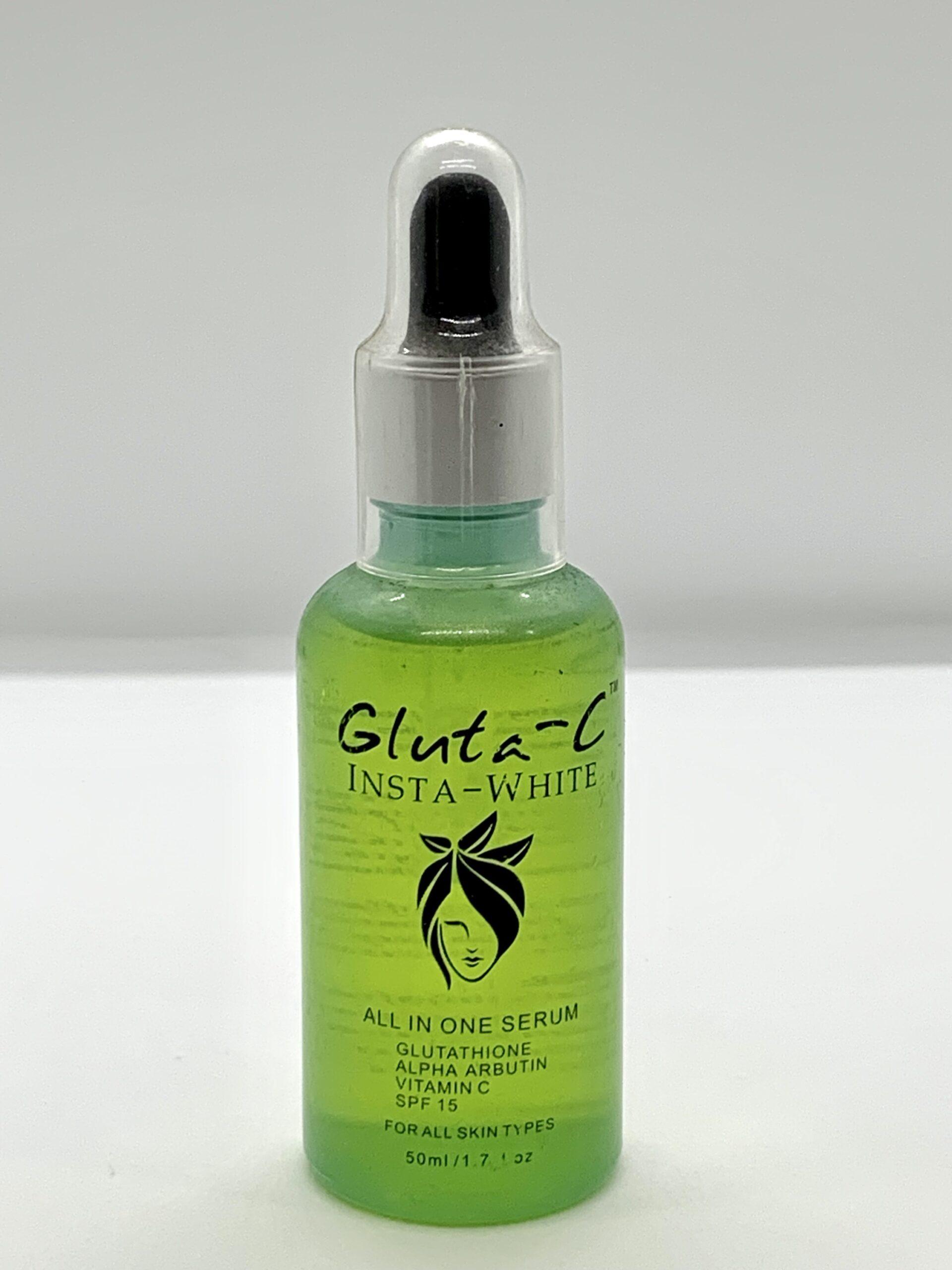 Gluta-C Insta White All In One Serum,Glutathione,Arbutin,Vitamin C 50Ml