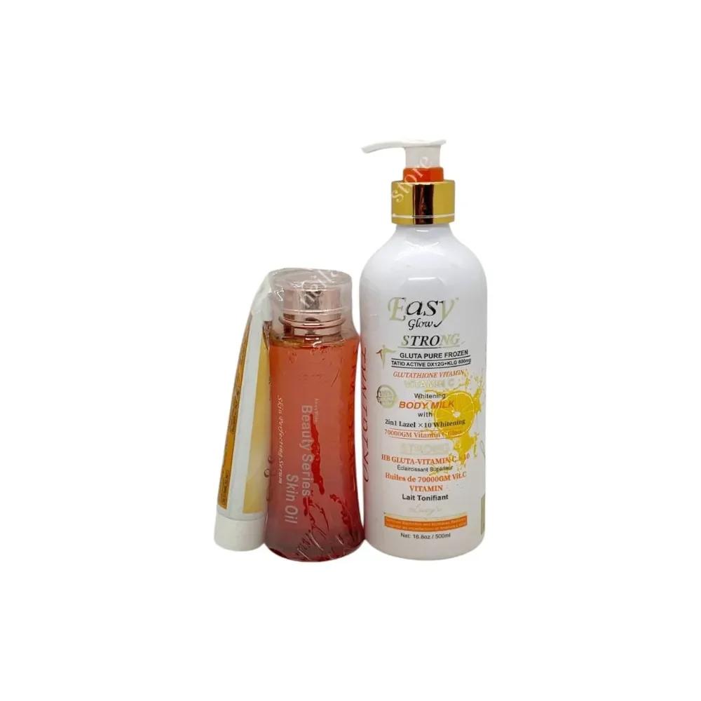 Easy Glow Vitamin C & Beauty Series Oil Combo