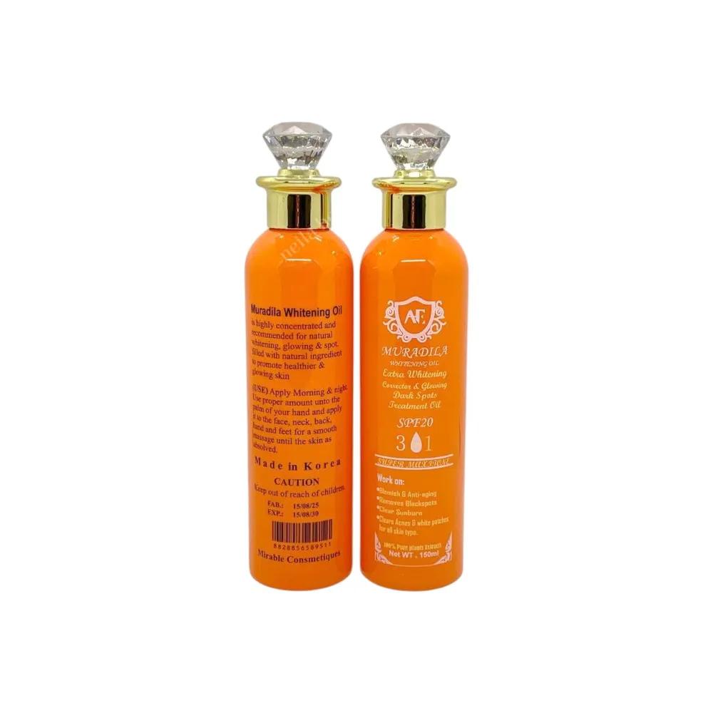 Muradila Extra Brightening 3in1 Corrector And Glowing Dark Spots Treatment Oil - 150Ml