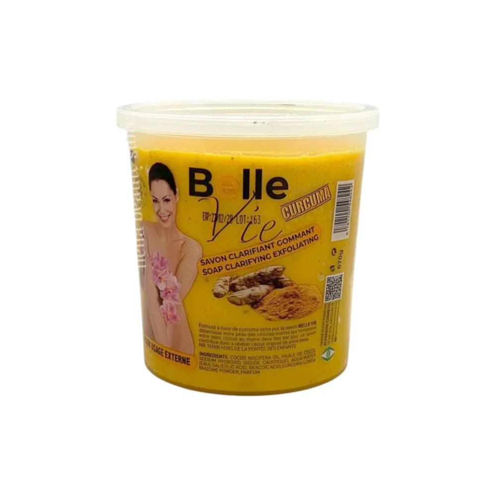 Belle Vie Curcuma Clarifying Exfoliating Soap - 670Grm