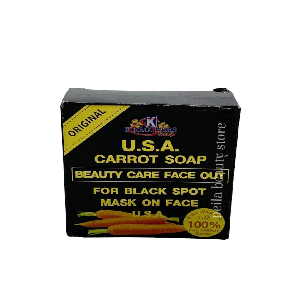 K.Brothers Carrot Soap For Black Spots - 120Grm