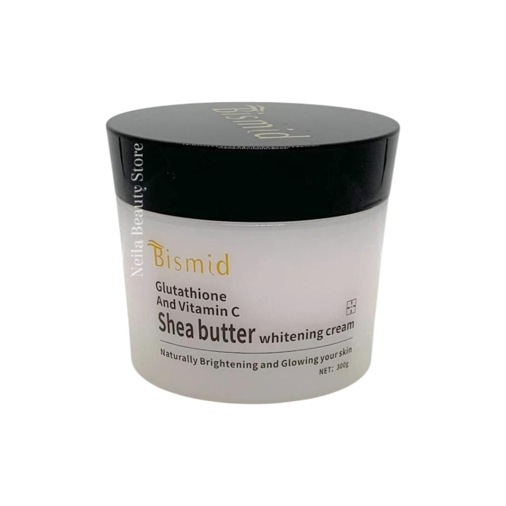 Bismid Glutathione & Vitamin C Shea Butter Natural Brightening Cream - 300Ml