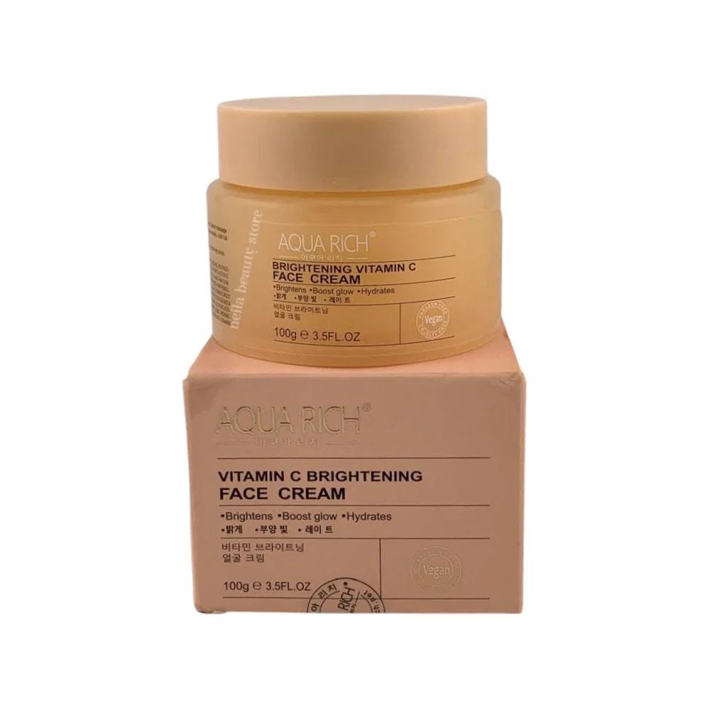 Aqua Rich Brightening Vitamin C Face Cream - 100Grm