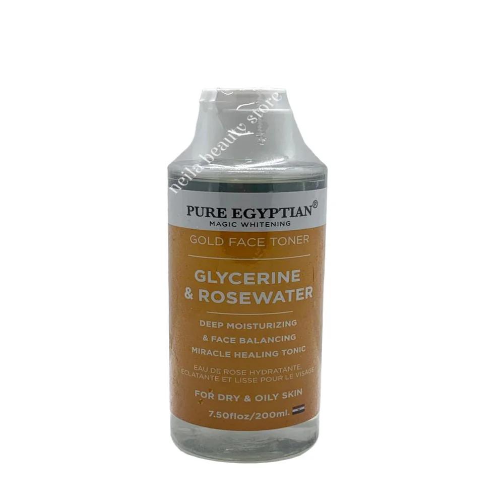 Pure Egyptian Brightening Gold Glycerine And Rose Water Deep Moisturising Toner - 200Ml