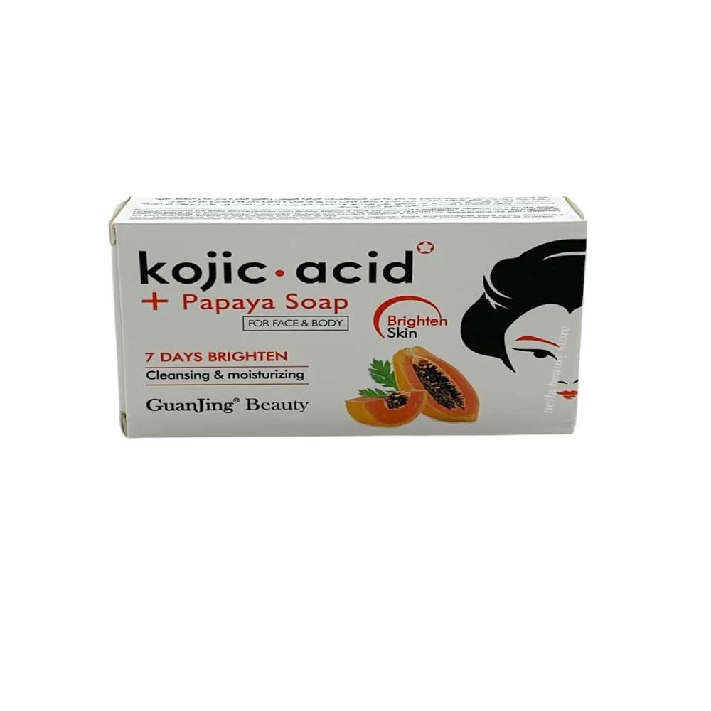 Guanjing Kojic Acid+ Papaya Brightening Soap 120Grm