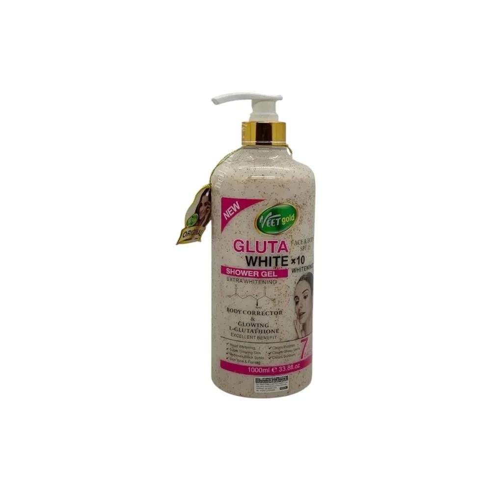 Veetgold Gluta White Extra Brightening Shower Gel -1000Ml