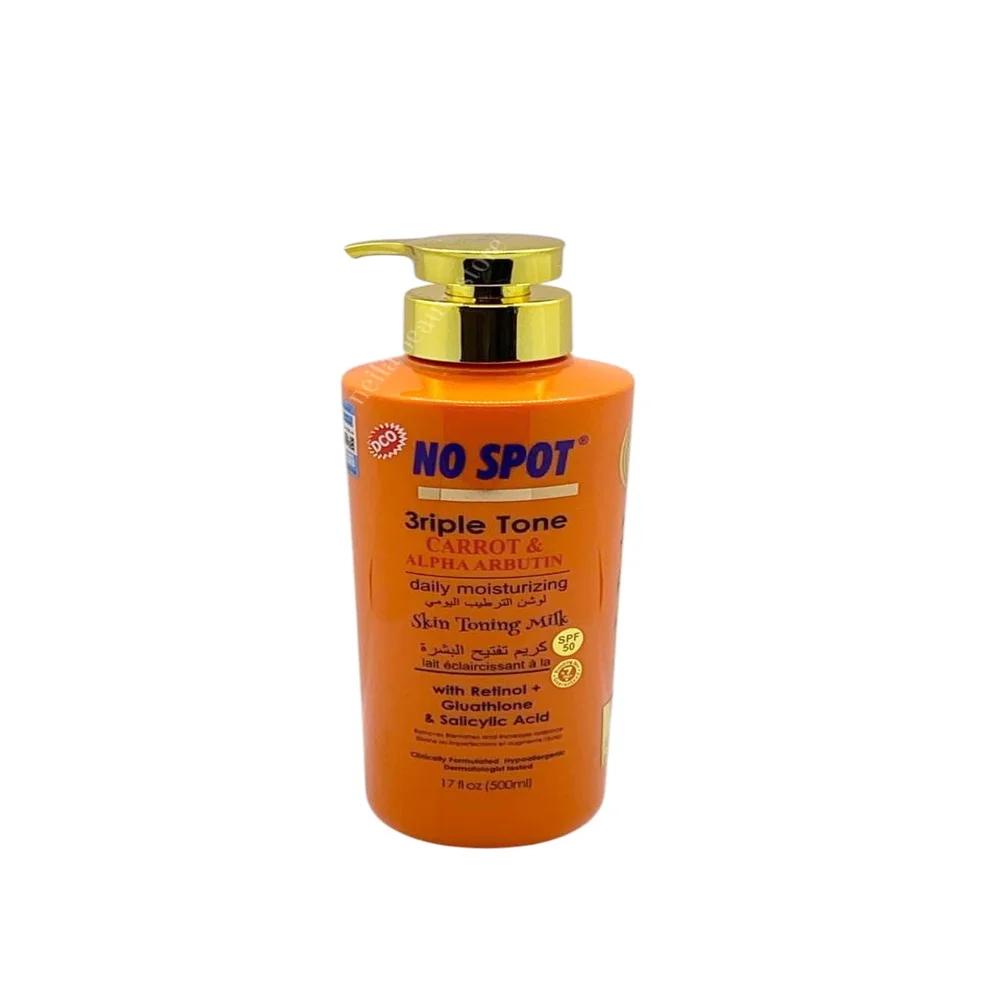 No Spot 3Triple Tone Carrot And Alpha Arbutin Skin Toning Milk - 500Ml
