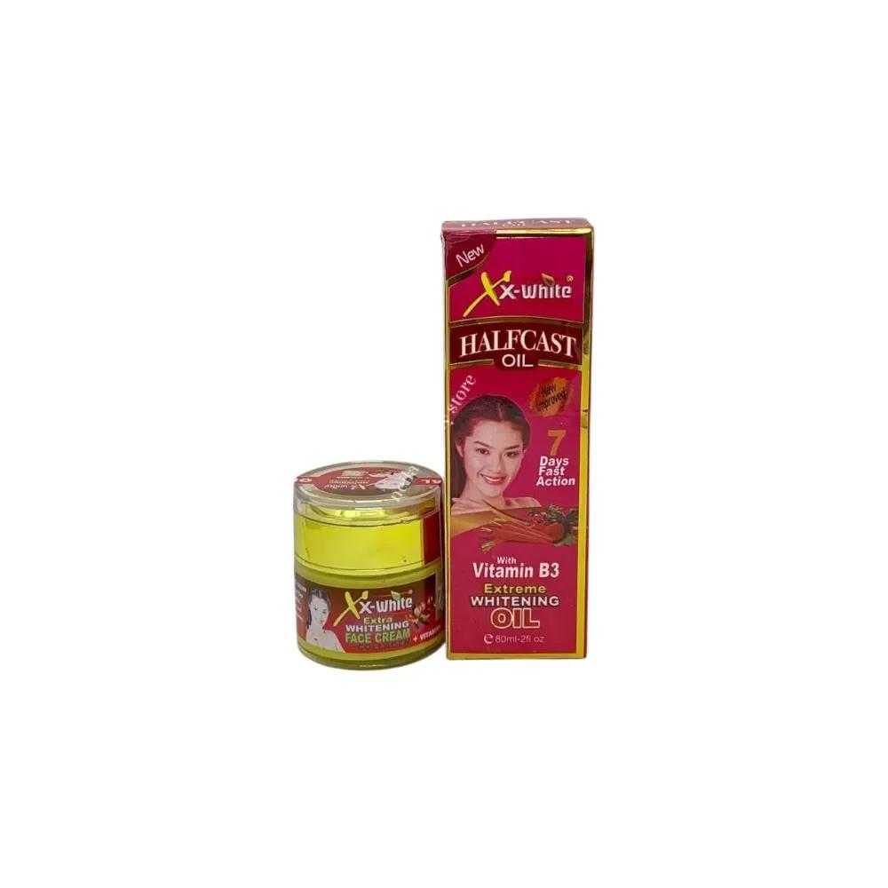 Xx-white Half Cast Oil & Cream Combo