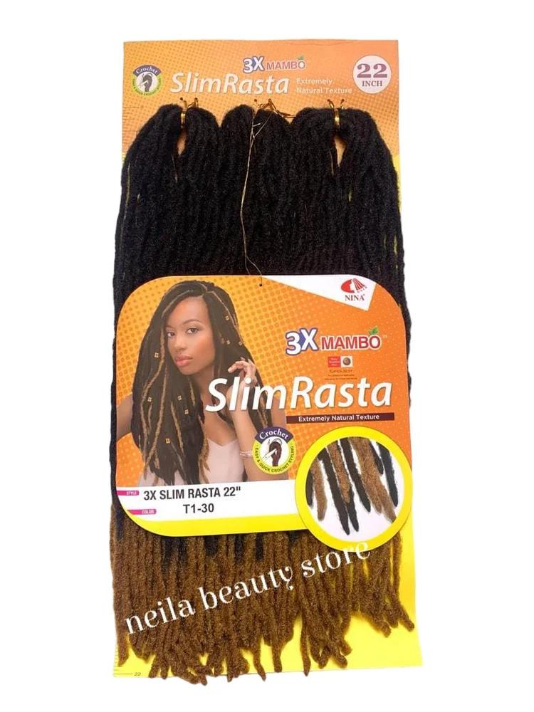 Slim Rasta 22" Colour T1-30,3X Mambo