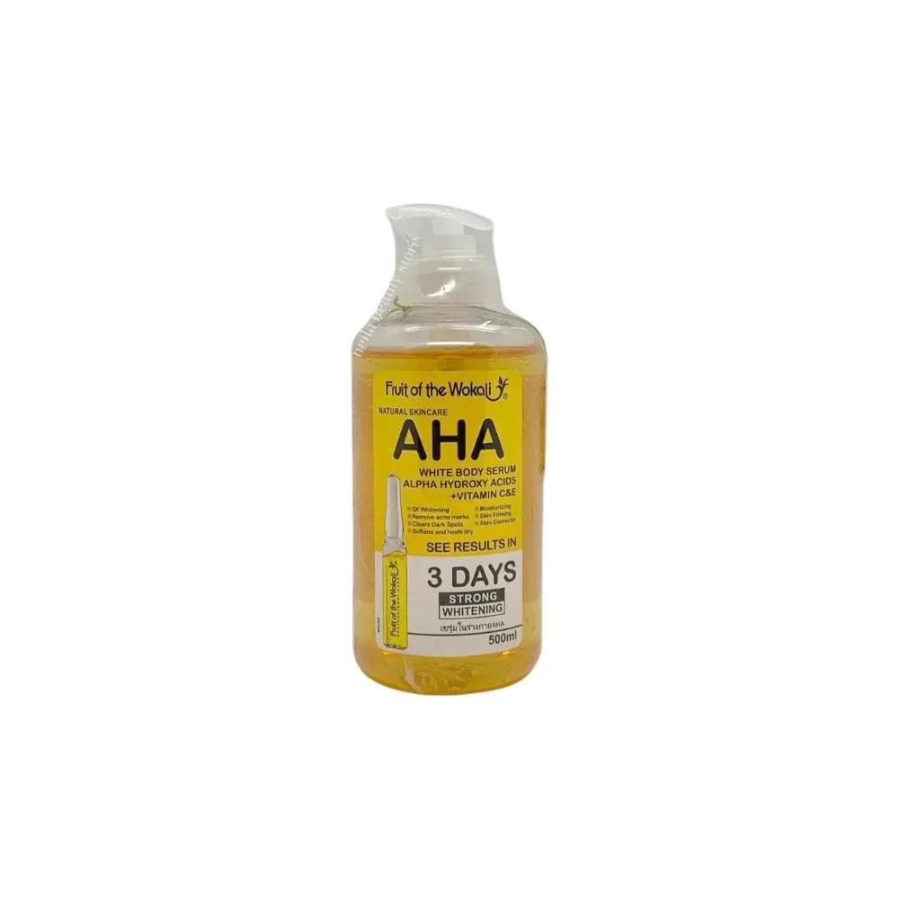 Fruit Of Wokali AHA White Body Serum - 500Ml
