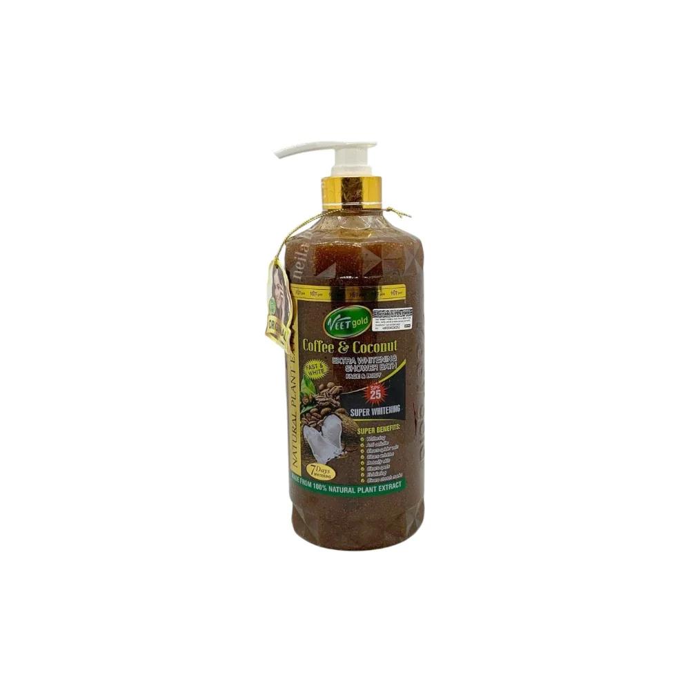 Veetgold Coffee And Coconut Extra Brightening Shower Gel - 1000ml