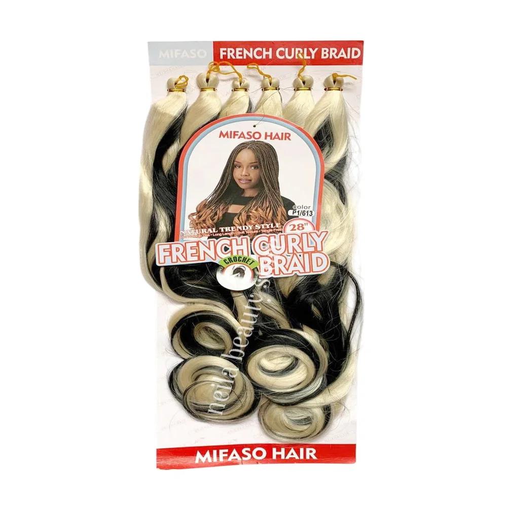 Mifaso French Curly Braid 28" #P1/613
