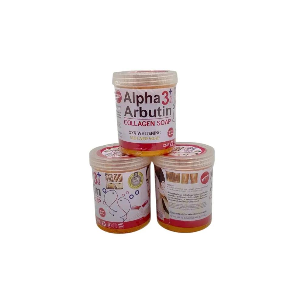 Alpha Arbutin 3plus Collagen Brightening Molato Soap - 500Grm