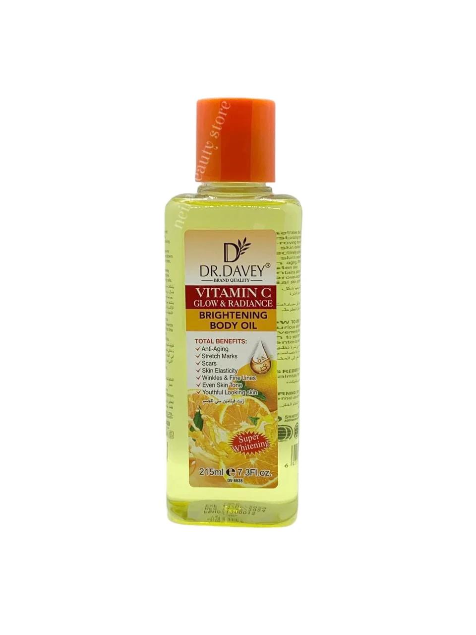 DR.Davey Vitamin C Glow And Radiance Brightening Oil - 215Ml