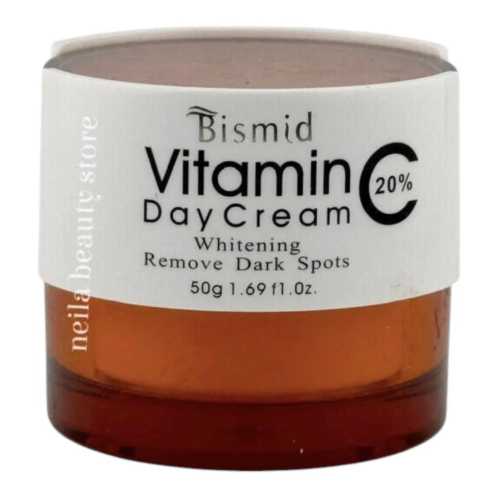 Bismid Vitamin C 20% Dark Spots Remover Brightening Day Cream - 50Grm