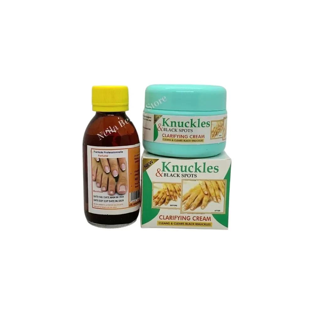 Knuckles & Black Spots Cream & Fongicide Natural Light Solution Combo